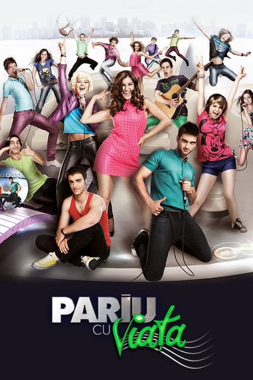 Pariu cu viața A boy and two girls poster