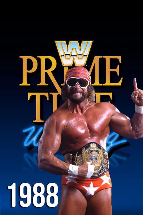 WWF Prime Time Wrestling Prime Time Wrestling - 1988 poster