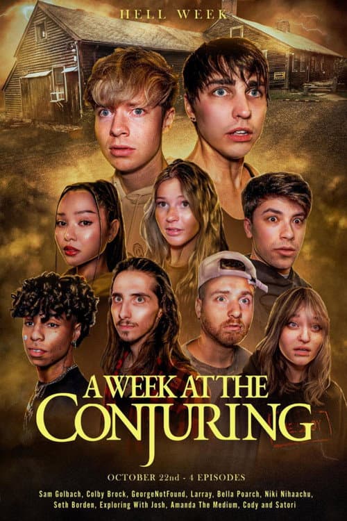Sam and Colby: Hell Week Hell Week 2023: A Week At the Conjuring House poster