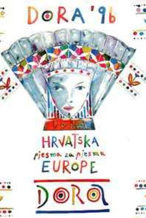 Dora: Croatia's Eurovision National Selection Dora 1996 poster
