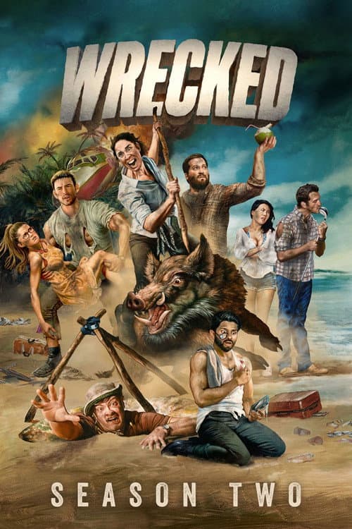 Wrecked Season 2 poster
