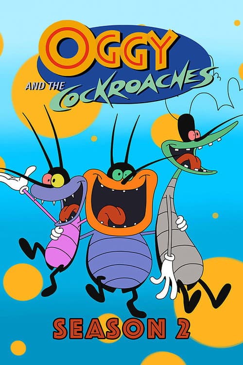 Oggy and the Cockroaches Season 2 poster