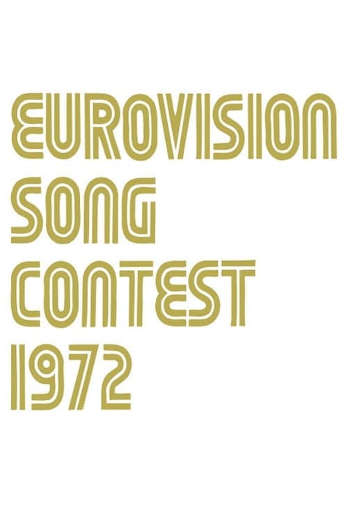 Eurovision Song Contest Edinburgh 1972 poster