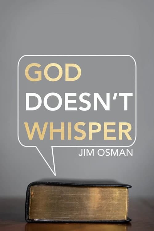God Doesn't Whisper Teaching Series poster