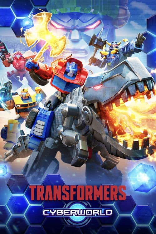 Transformers: CYBERWORLD Season 1 poster