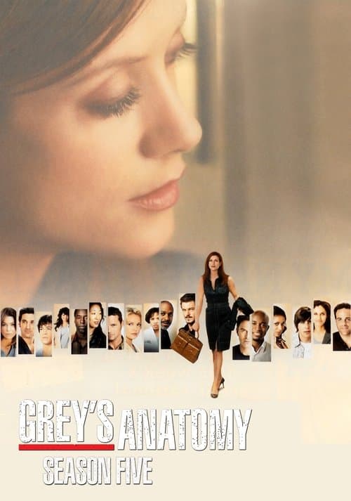 Grey's Anatomy Season 5 poster