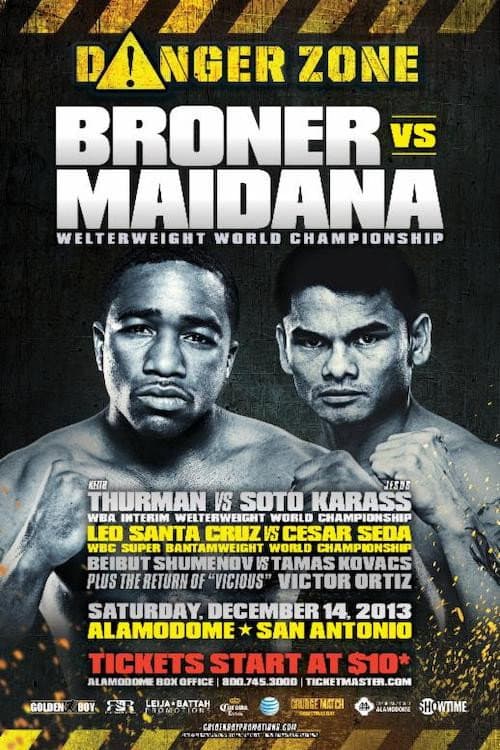 All Access Broner vs. Maidana poster