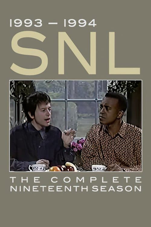 Saturday Night Live Season 19 poster