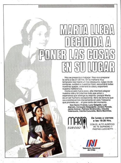 Marta a las ocho Season 1 poster