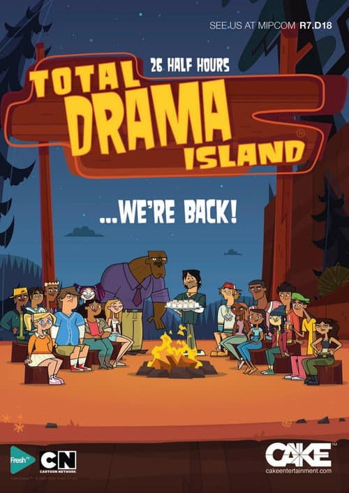 Total Drama Island Season 1 poster