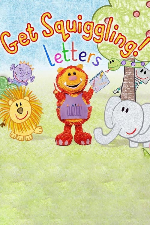 Get Squiggling! Get Squiggling! Letters poster
