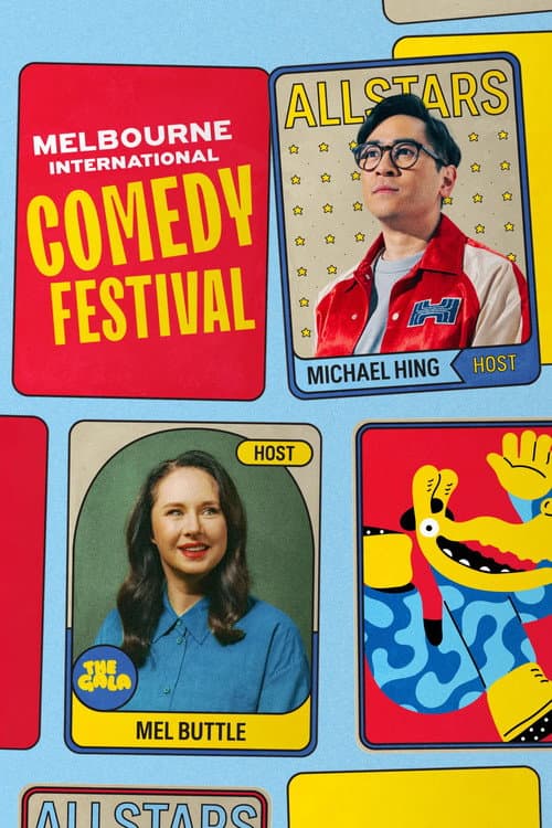 Melbourne Comedy Festival Series 2025 poster