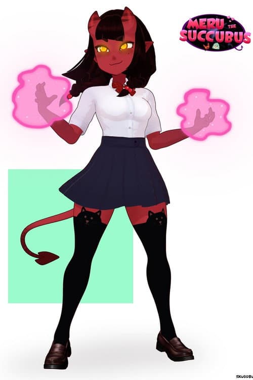 Meru the Succubus Season 1 poster