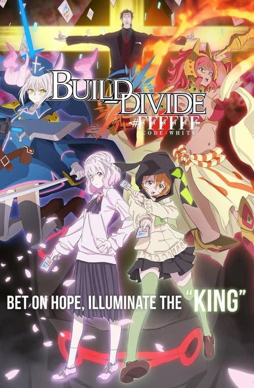 BUILD-DIVIDE -#FFFFFF- CODE WHITE poster
