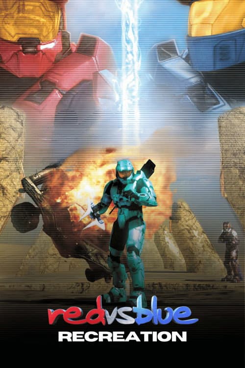 Red vs. Blue Recreation poster