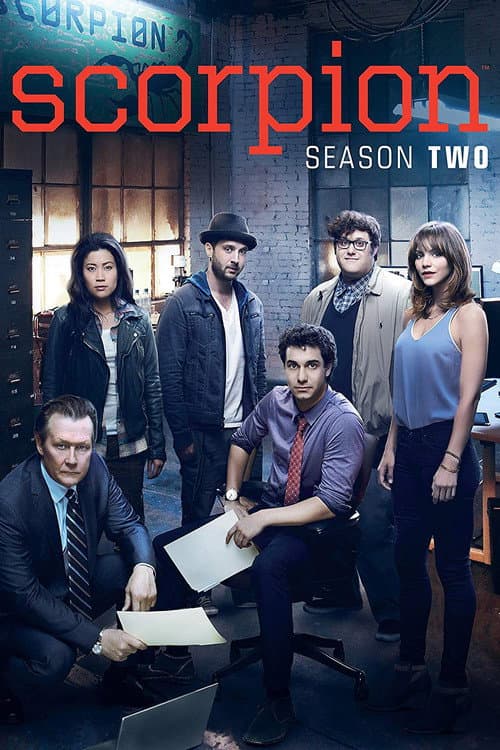 Scorpion Season 2 poster