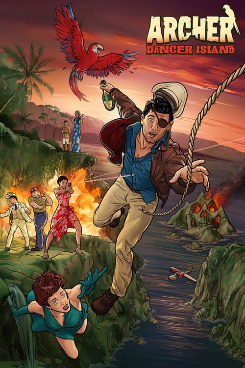 Archer Danger Island poster