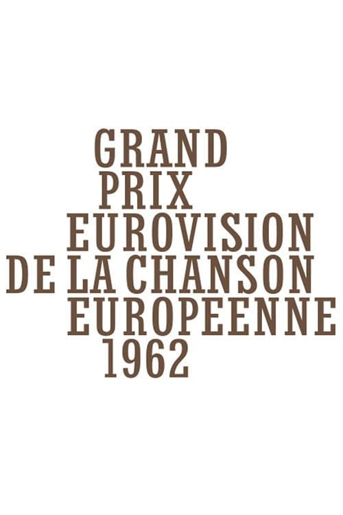 Eurovision Song Contest Luxembourg City 1962 poster