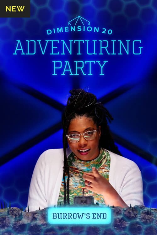 Dimension 20's Adventuring Party All About "Burrow's End" poster