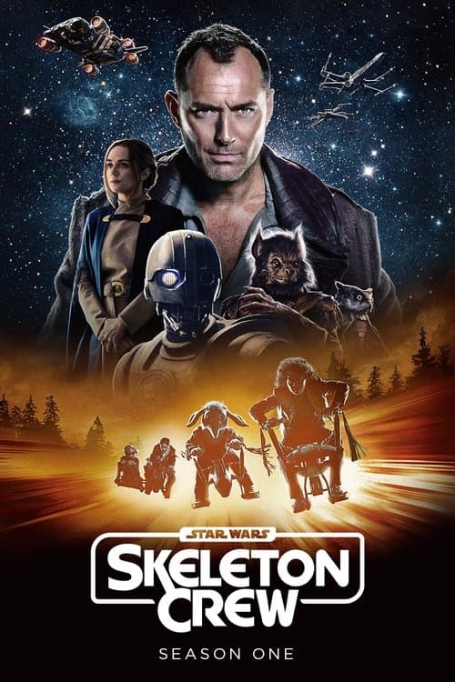 Star Wars: Skeleton Crew Season 1 poster
