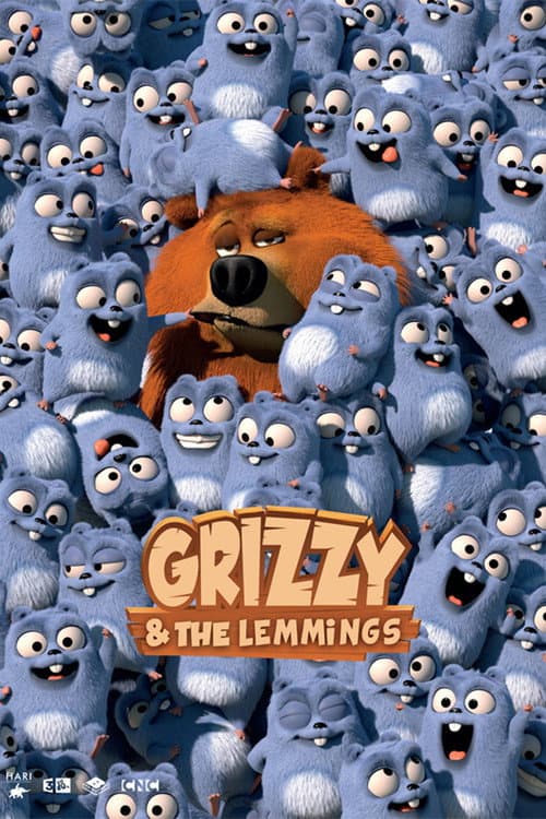 Grizzy & the Lemmings Season 1 poster