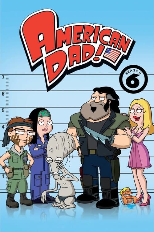 American Dad! Season 6 poster