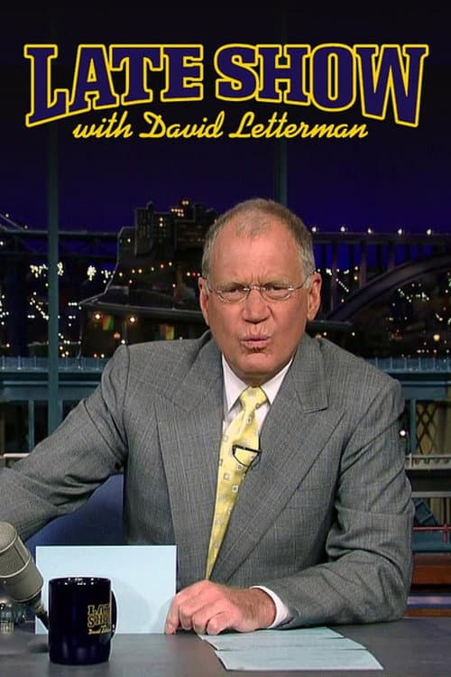 Late Show with David Letterman Season 15 poster