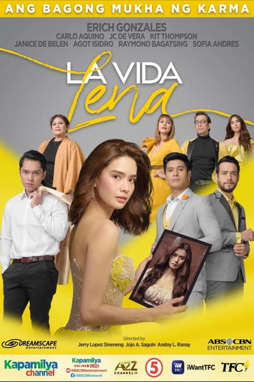 La Vida Lena TV Broadcast poster