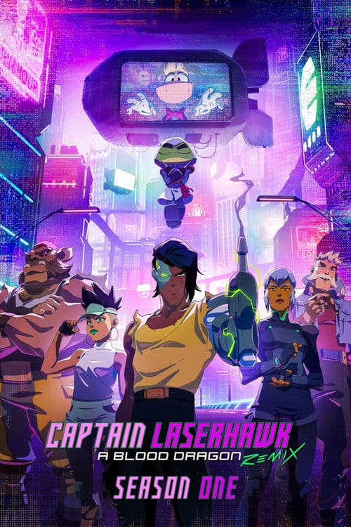 Captain Laserhawk: A Blood Dragon Remix Season 1 poster