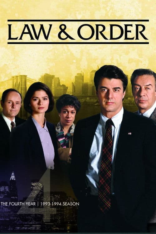 Law & Order Season 4 poster