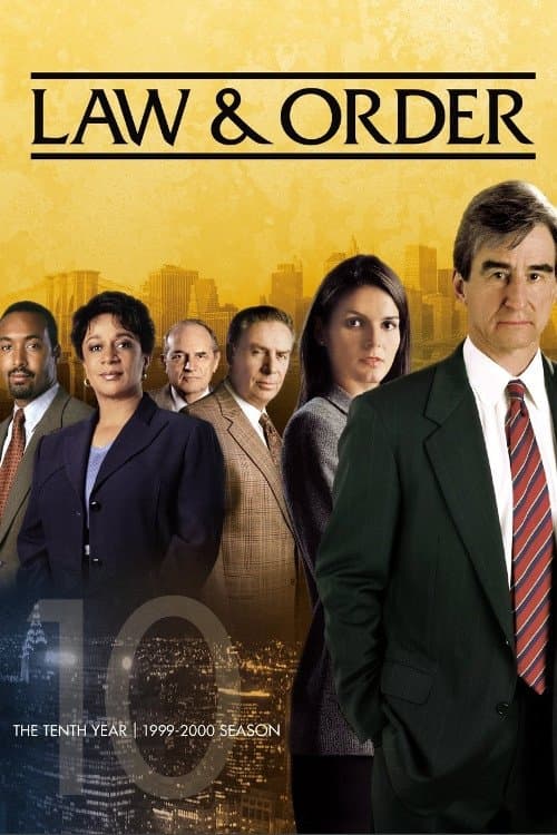 Law & Order Season 10 poster