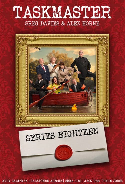 Taskmaster Series 18 poster
