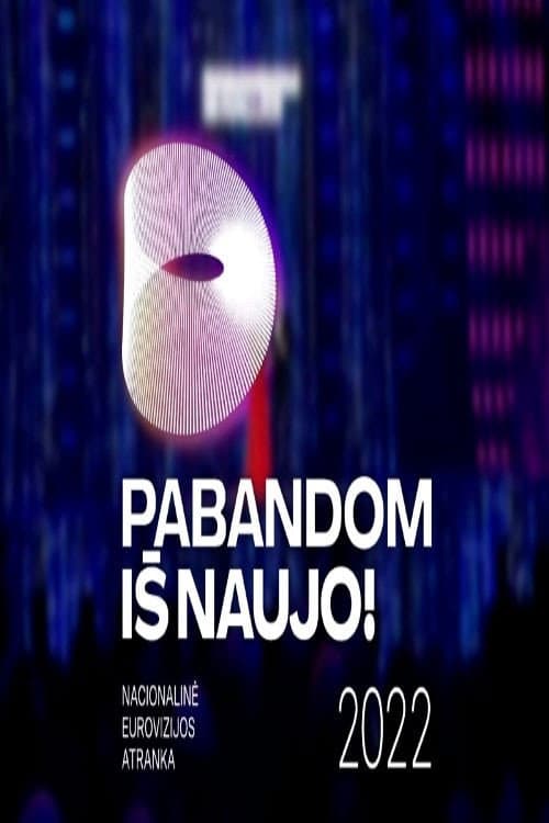 Eurovizija.LT Pabandom iš naujo! 2022 poster