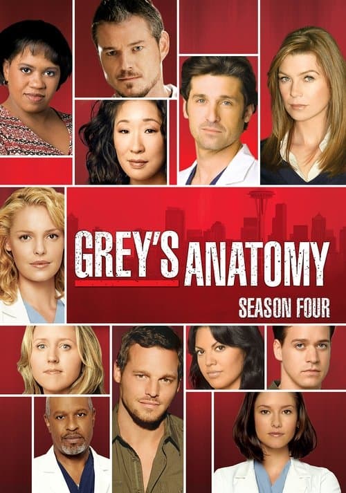 Grey's Anatomy Season 4 poster