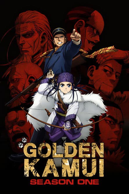 Golden Kamuy Season 1 poster