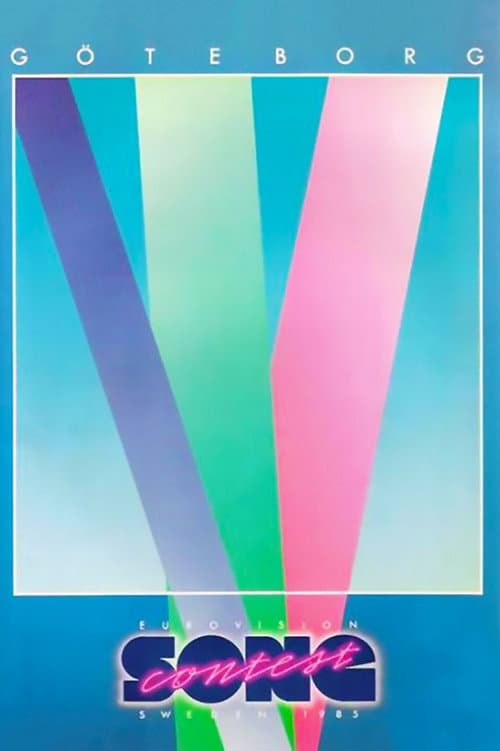 Eurovision Song Contest Gothenburg 1985 poster