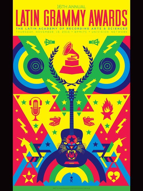 Latin Grammy Awards 16th poster