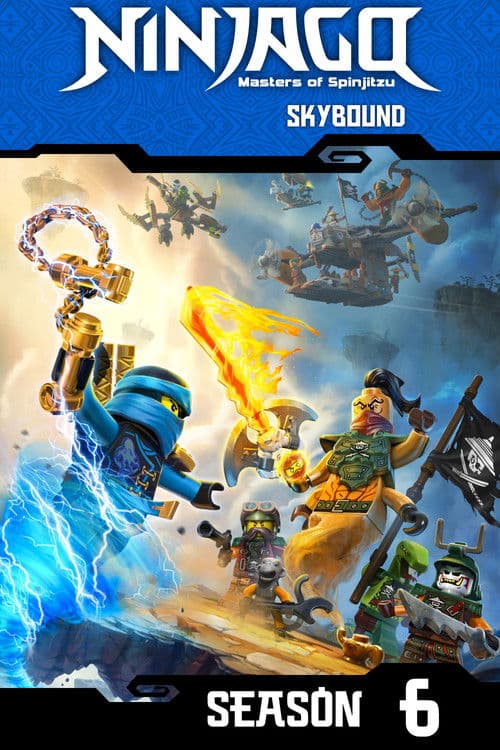 Ninjago: Masters of Spinjitzu Skybound poster