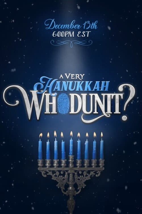Broadway Whodunit A Very Hanukkah Whodunit poster