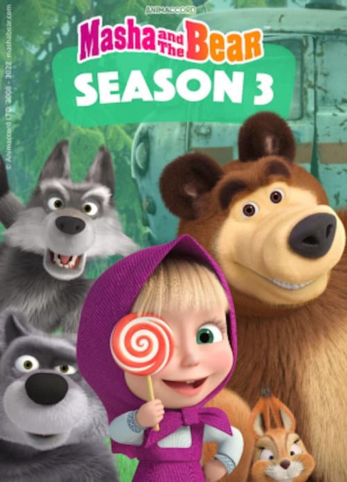 Masha and the Bear Season 3 poster