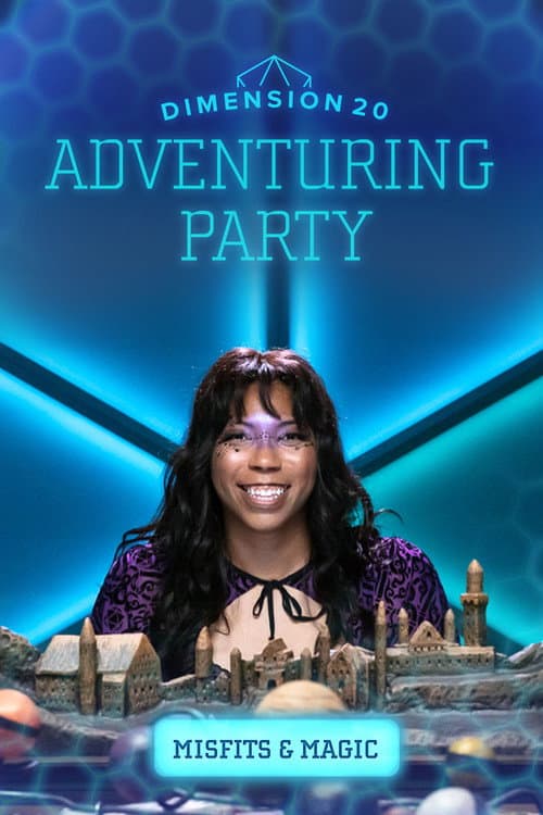 Dimension 20's Adventuring Party All About "Misfits and Magic Season 2" poster