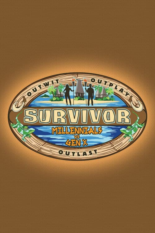 Survivor Millennials vs. Gen X poster
