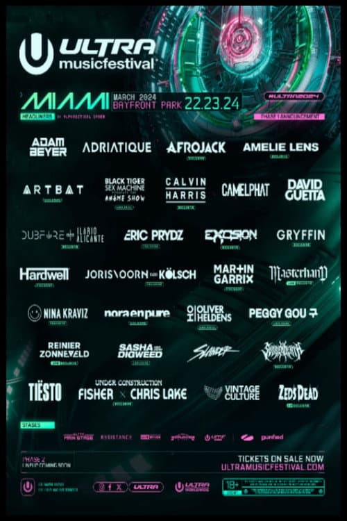 Ultra Music Festival Season 1 poster