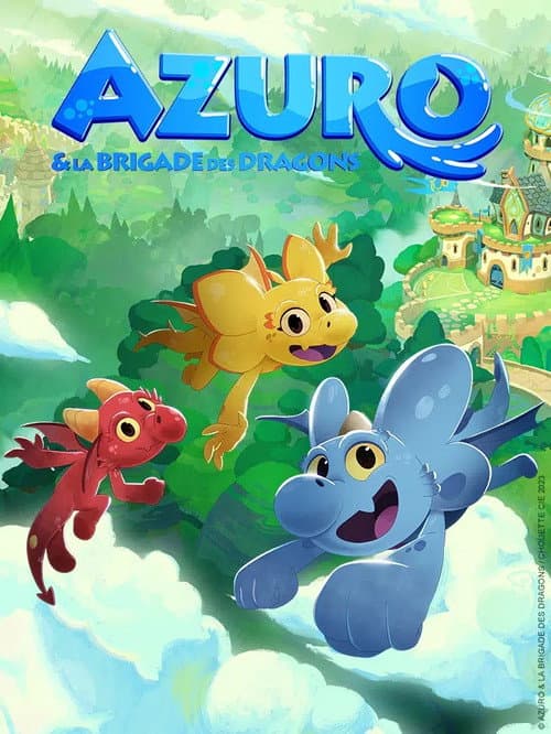 Azuro and the Dragon Squad Season 1 poster