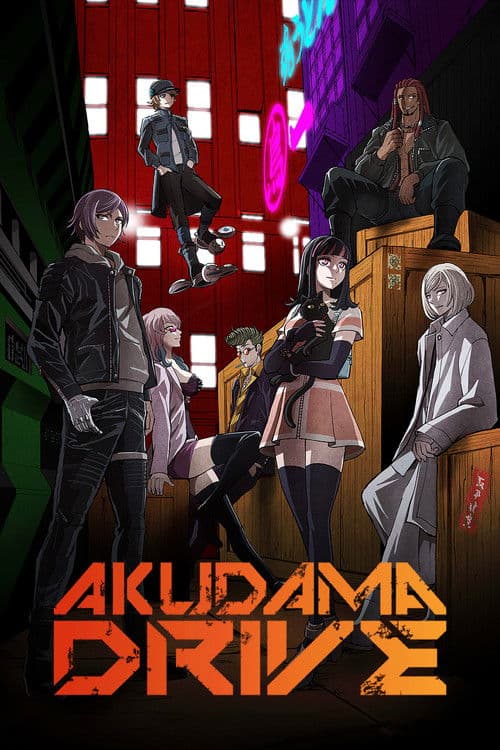 Akudama Drive Season 1 poster