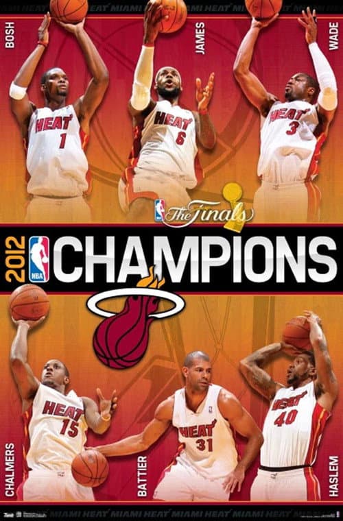 The 2012 NBA Finals Season 1 poster