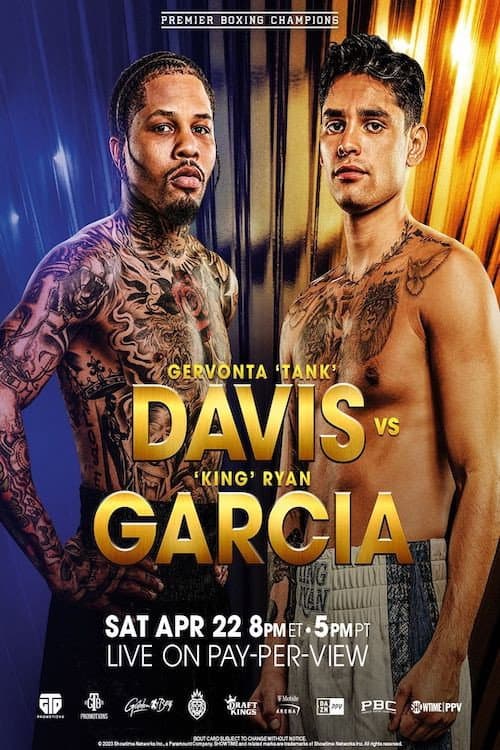 All Access Gervonta Davis vs. Ryan Garcia poster