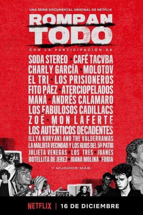 BREAK IT ALL: The History of Rock in Latin America Miniseries poster