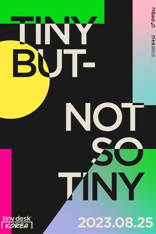 Tiny Desk Korea 2023 poster