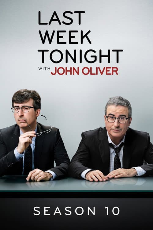 Last Week Tonight with John Oliver Season 10 poster